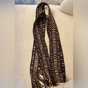 J. Crew 100% Wool Belt.  Size S/M.